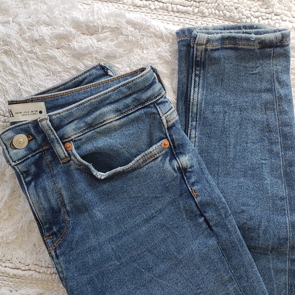 ZARA Denim Skinny Jeans - Picture 4 of 8